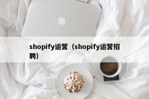 shopify运营（shopify运营招聘）