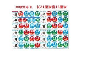 2023全年十二生肖卡六合彩波色对照表香港台湾澳门参考资料数字图