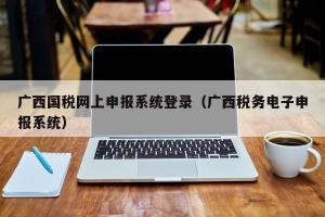 广西国税网上申报系统登录（广西税务电子申报系统）
