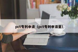pct专利申请（pct专利申请量）