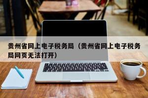 贵州省网上电子税务局（贵州省网上电子税务局网页无法打开）
