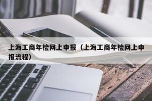 上海工商年检网上申报（上海工商年检网上申报流程）