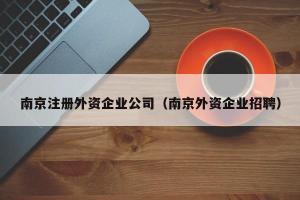 南京注册外资企业公司（南京外资企业招聘）