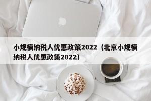 小规模纳税人优惠政策2024（北京小规模纳税人优惠政策2024）
