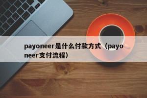 payoneer是什么付款方式（payoneer支付流程）