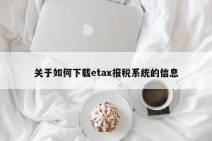 关于如何下载etax报税系统的信息