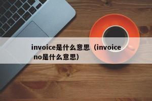invoice是什么意思（invoice no是什么意思）