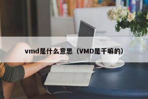 vmd是什么意思（VMD是干嘛的）